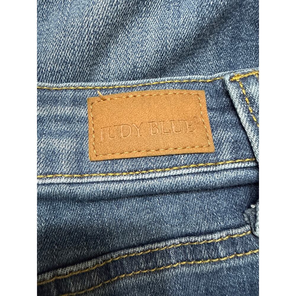 Judy Blue Mid-Rise Relaxed Fit Jeans Size 29 Dark Wash  JB82102DK EUC - Picture 7 of 10
